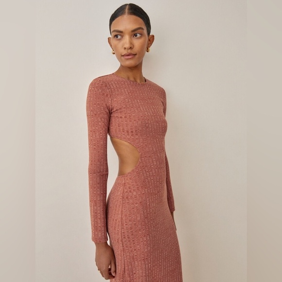 Reformation Auguste Open Back Dress - Picture 3 of 7